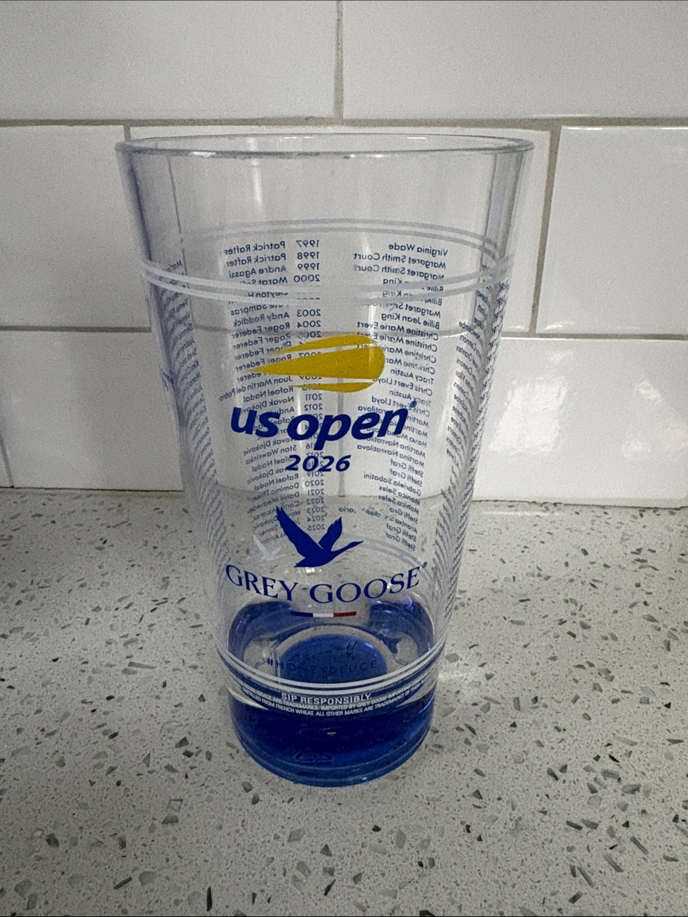 US Open 2026 Glass